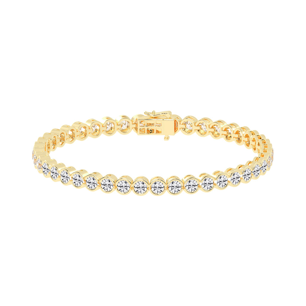85Ct Round Shape Bracelet