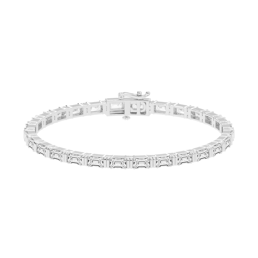 896Ct Emerald Shape Bracelet
