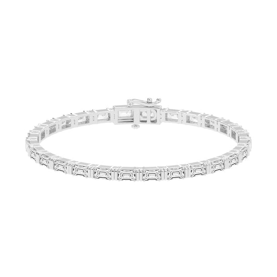 896Ct Emerald Shape Bracelet