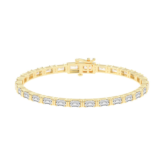 896Ct Emerald Shape Bracelet