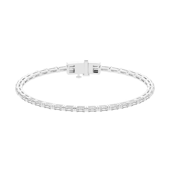 37Ct Emerald Shape Bracelet