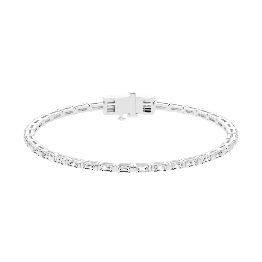 37Ct Emerald Shape Bracelet