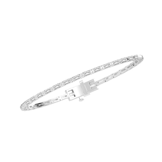 37Ct Emerald Shape Bracelet
