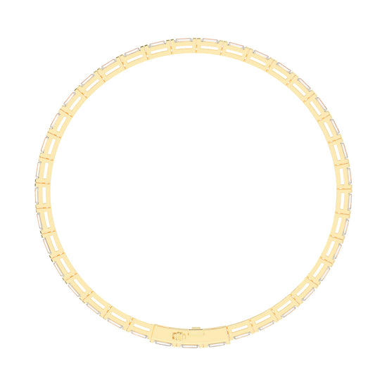 37Ct Emerald Shape Bracelet