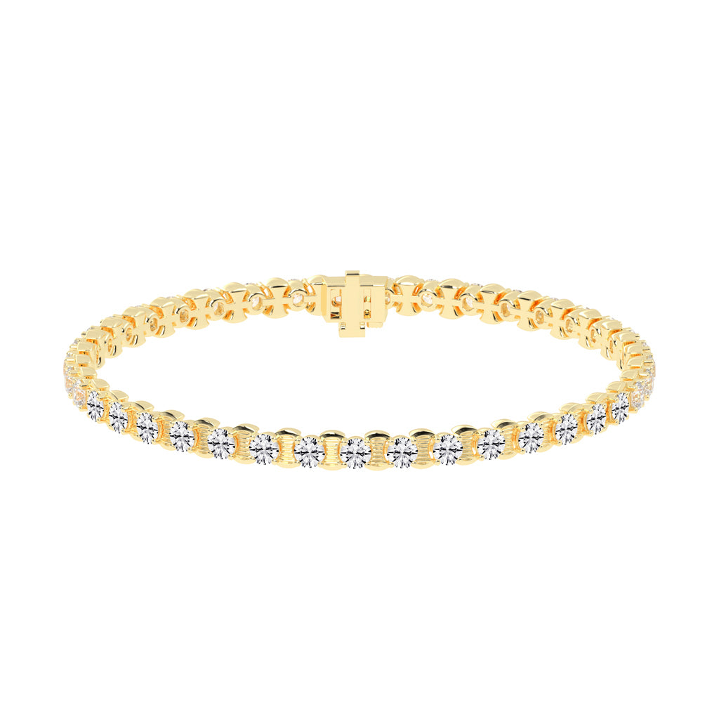 775Ct Round Shape Bracelet