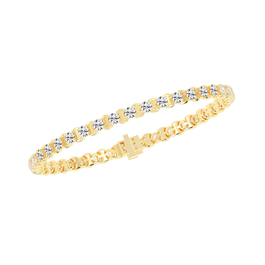 775Ct Round Shape Bracelet