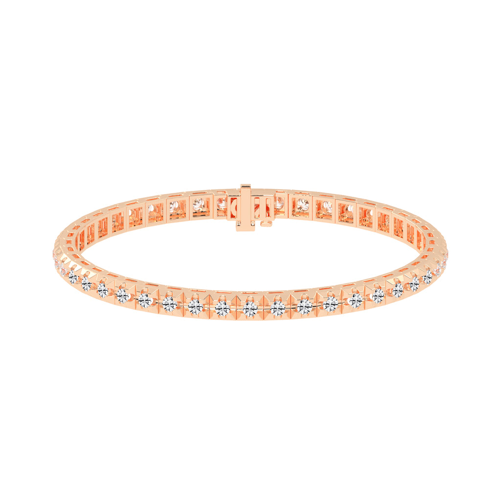 275Ct Round Shape Bracelet