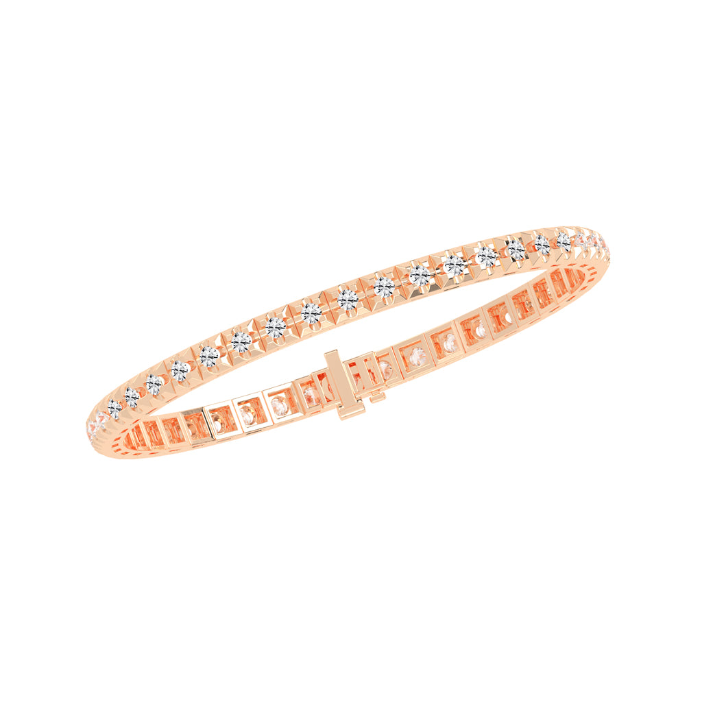275Ct Round Shape Bracelet