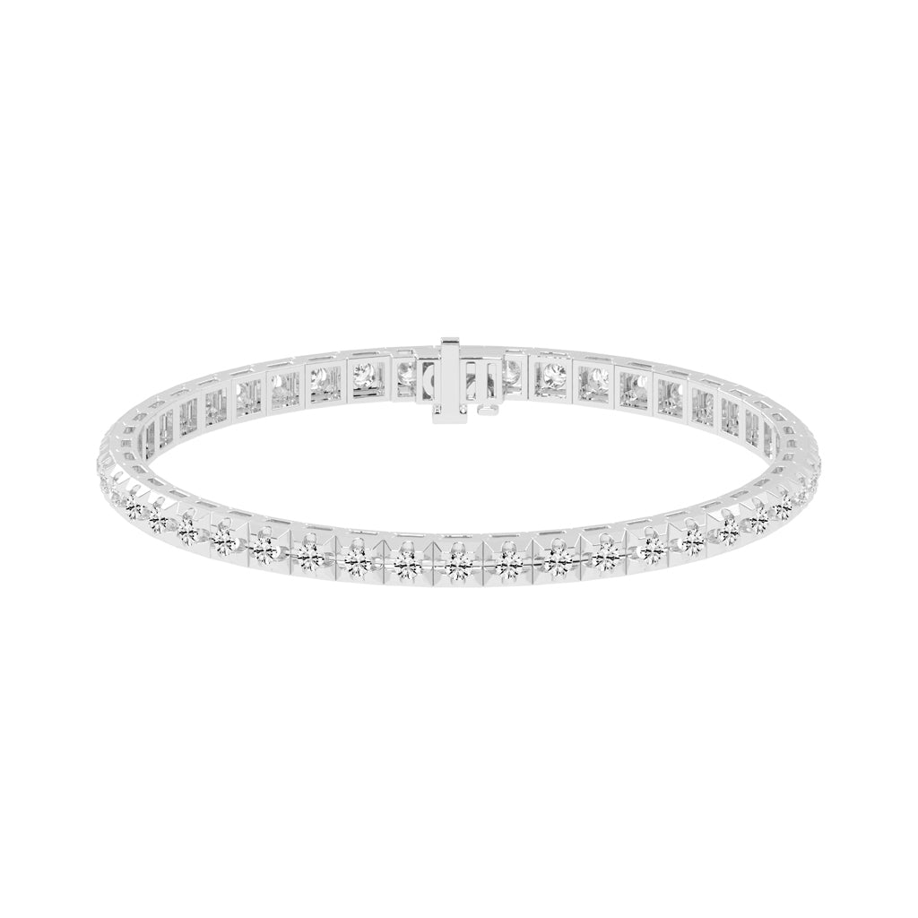 275Ct Round Shape Bracelet