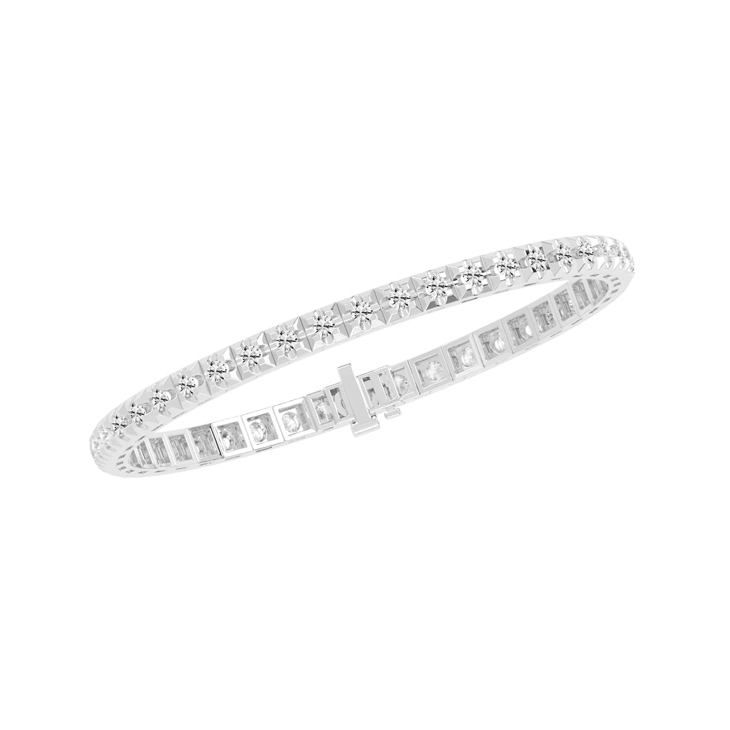 275Ct Round Shape Bracelet