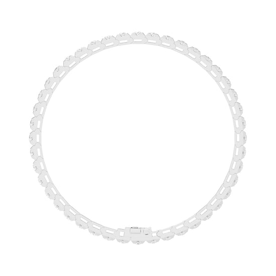 275Ct Round Shape Bracelet