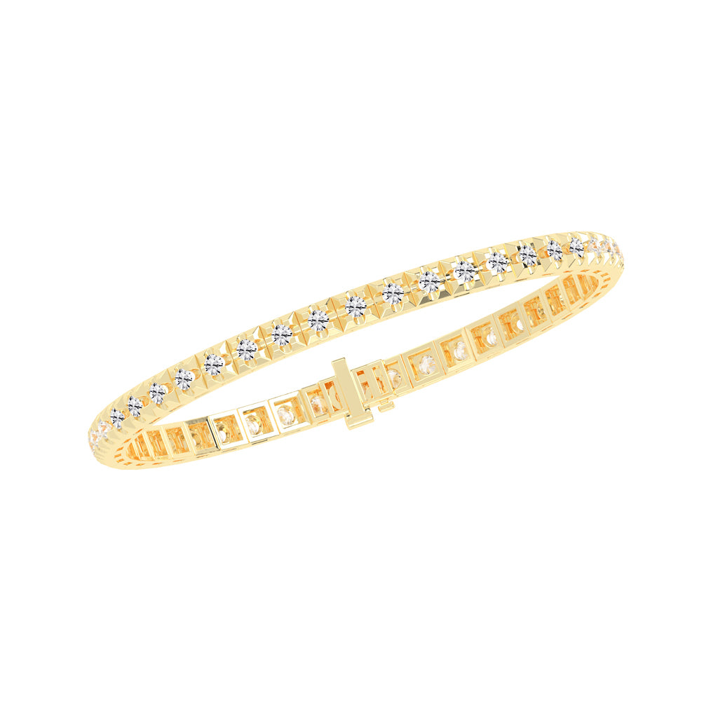 275Ct Round Shape Bracelet