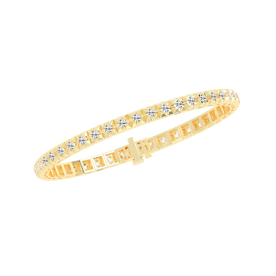 275Ct Round Shape Bracelet