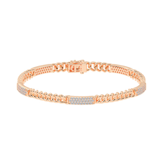 125Ct Round Shape Bracelet