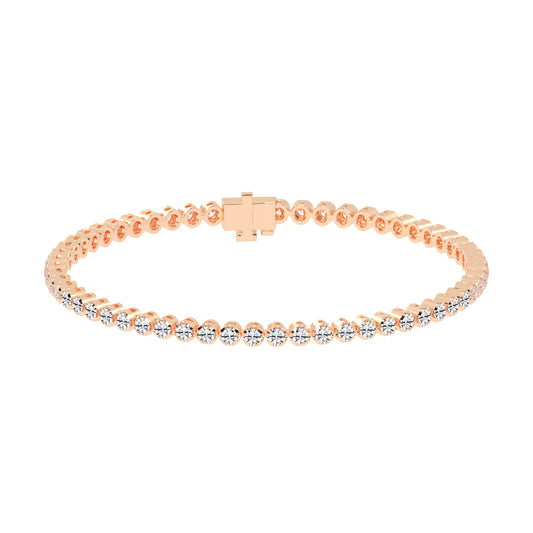 375Ct Round Shape Bracelet