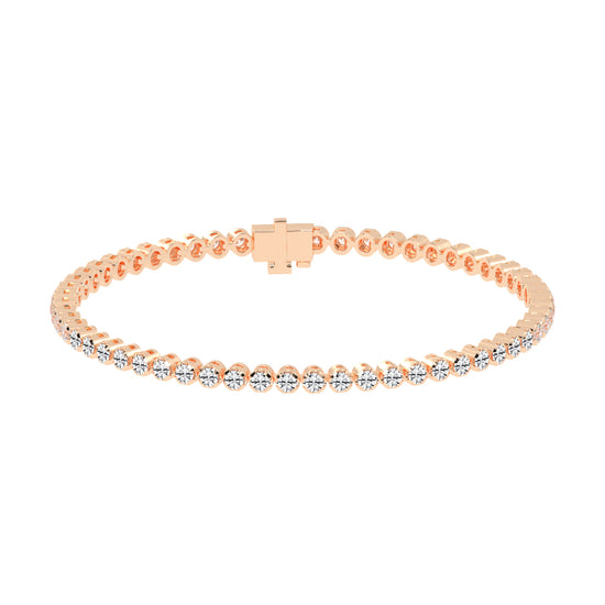 375Ct Round Shape Bracelet