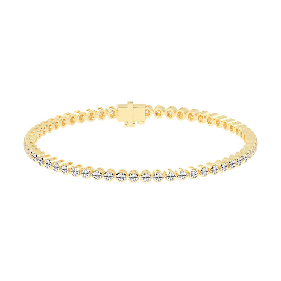 375Ct Round Shape Bracelet