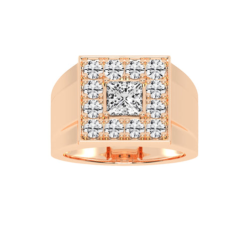 Majestic Radiance Diamond Signet