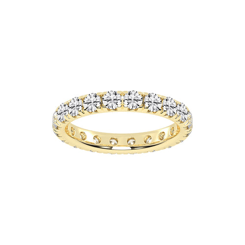 Mirabel Surface Prong Round Eternity Lab Diamond Ring