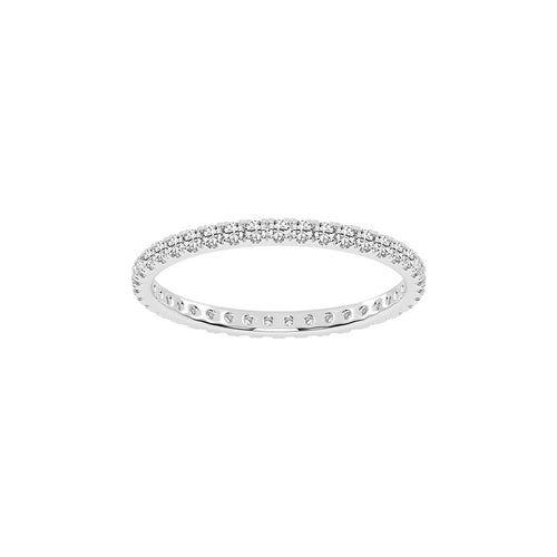 Evia Eternity Round Shape Lab Diamond Ring