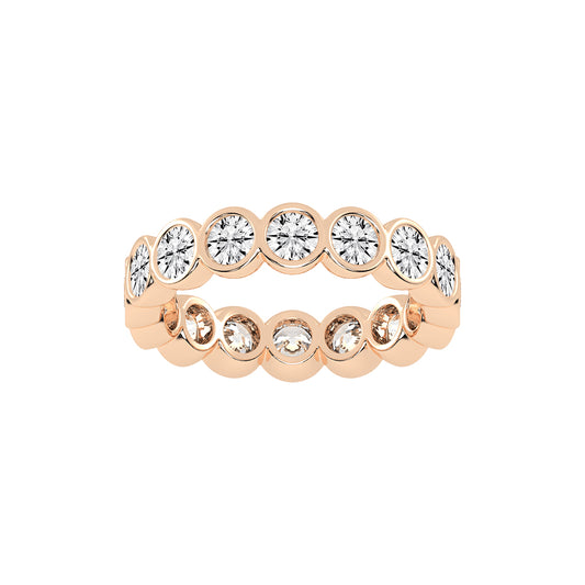 Dazzelle Bezel Set Lab Diamond Ring