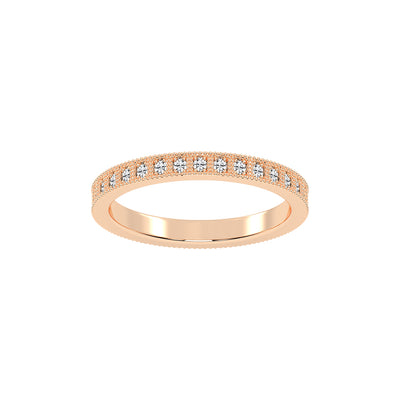 Mirada Round Brillant Cut Eternity Lab Diamond Ring