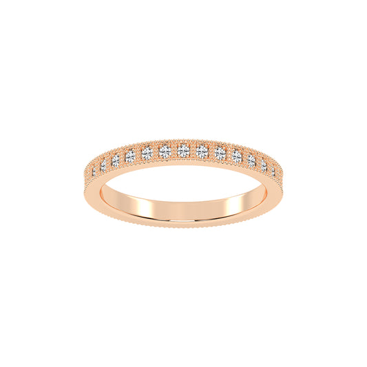 Mirada Round Brillant Cut Eternity Lab Diamond Ring