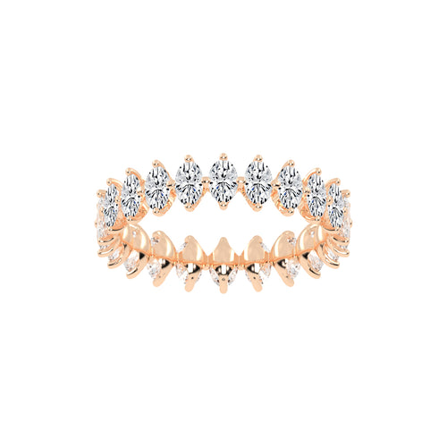 Vetrina Oval Cut Eternity Lab Diamond Ring
