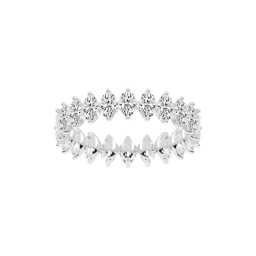 Vetrina Oval Cut Eternity Lab Diamond Ring