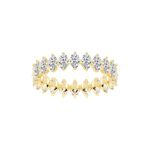 Vetrina Oval Cut Eternity Lab Diamond Ring