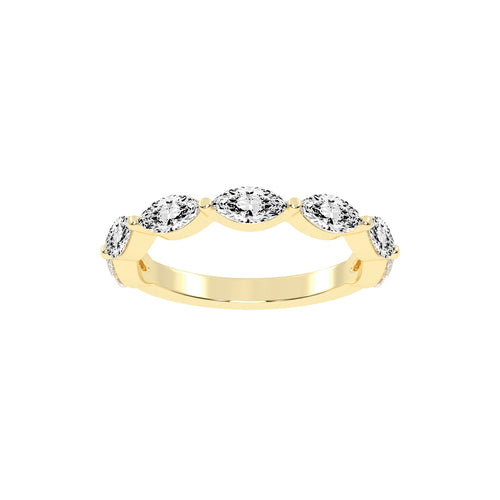 Zarielle Marquise Cut Eternity Lab Diamond Ring