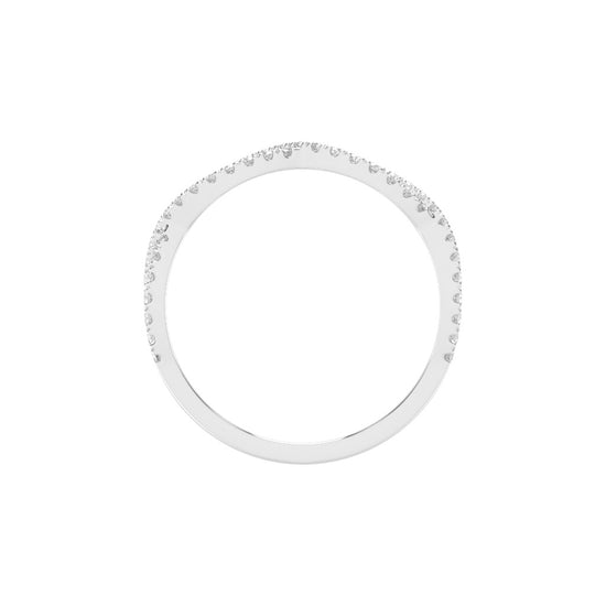 Veritas Round Cut Infinity Eternity Lab Diamond Ring