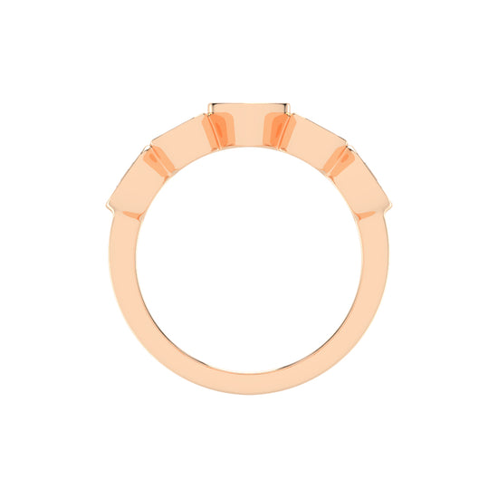 Bezel Set MultiShape Band