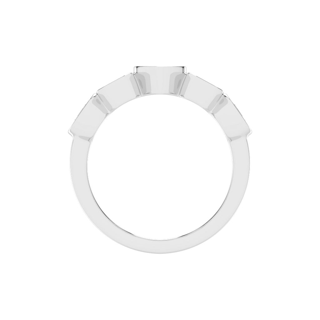 Bezel Set MultiShape Band