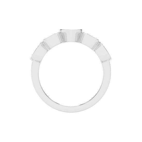 Bezel Set MultiShape Band