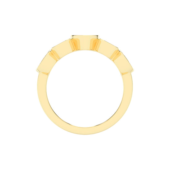 Bezel Set MultiShape Band