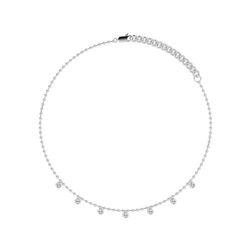 Stellar Drops Diamond Necklace