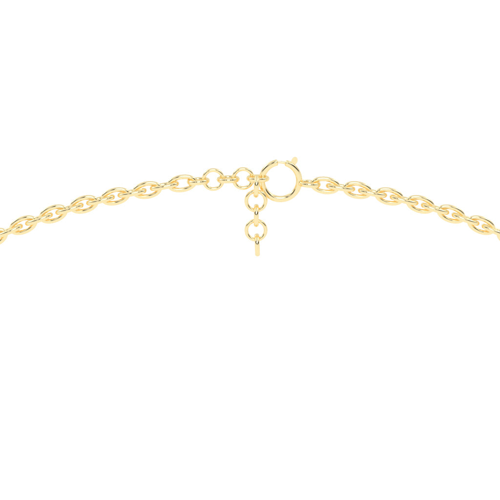 Yara Friendly Pear Cut Fancy Lab Diamond Pendant