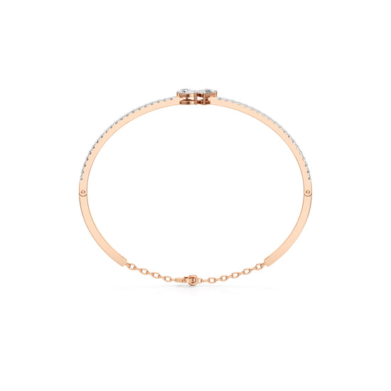 Nydia 125Ct Two Unique Cut Kada Bracelet