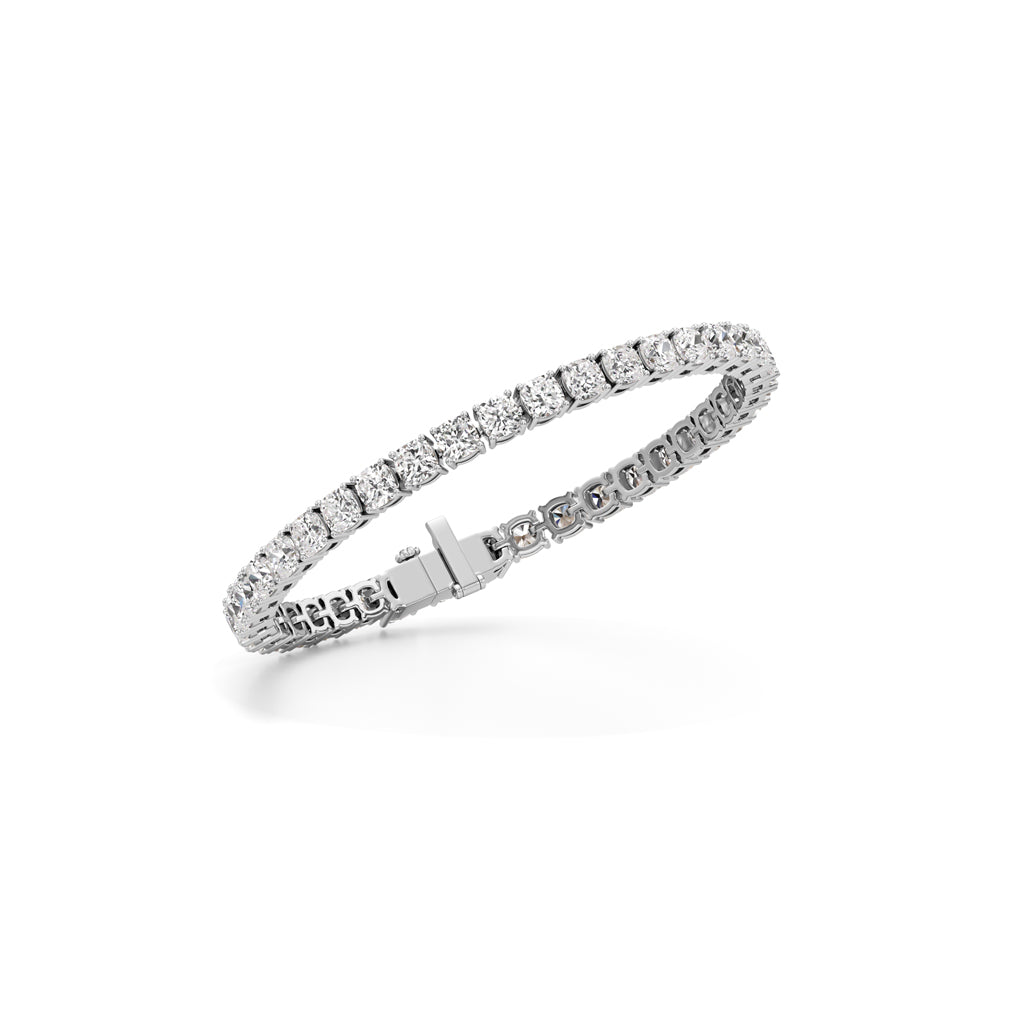 Zenith 975Ct Cushion Cut Tennis Bracelet