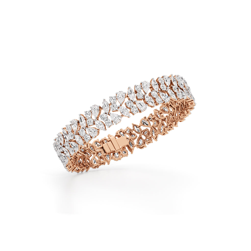 Odelia 2125Ct Alternative Setting Fancy Bracelet