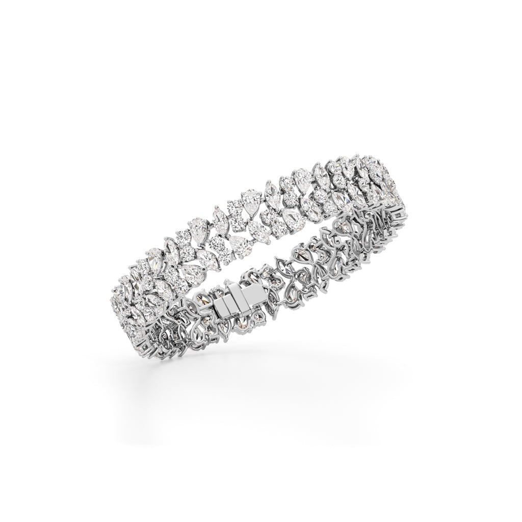 Odelia 2125Ct Alternative Setting Fancy Bracelet