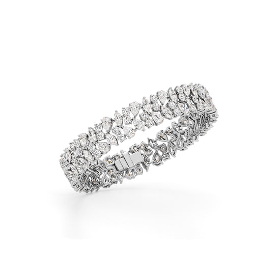 Odelia 2125Ct Alternative Setting Fancy Bracelet