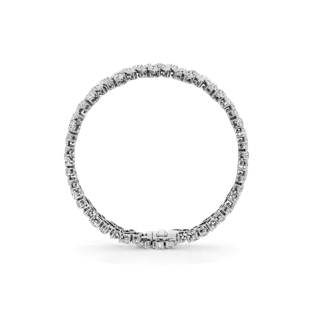 Odelia 2125Ct Alternative Setting Fancy Bracelet
