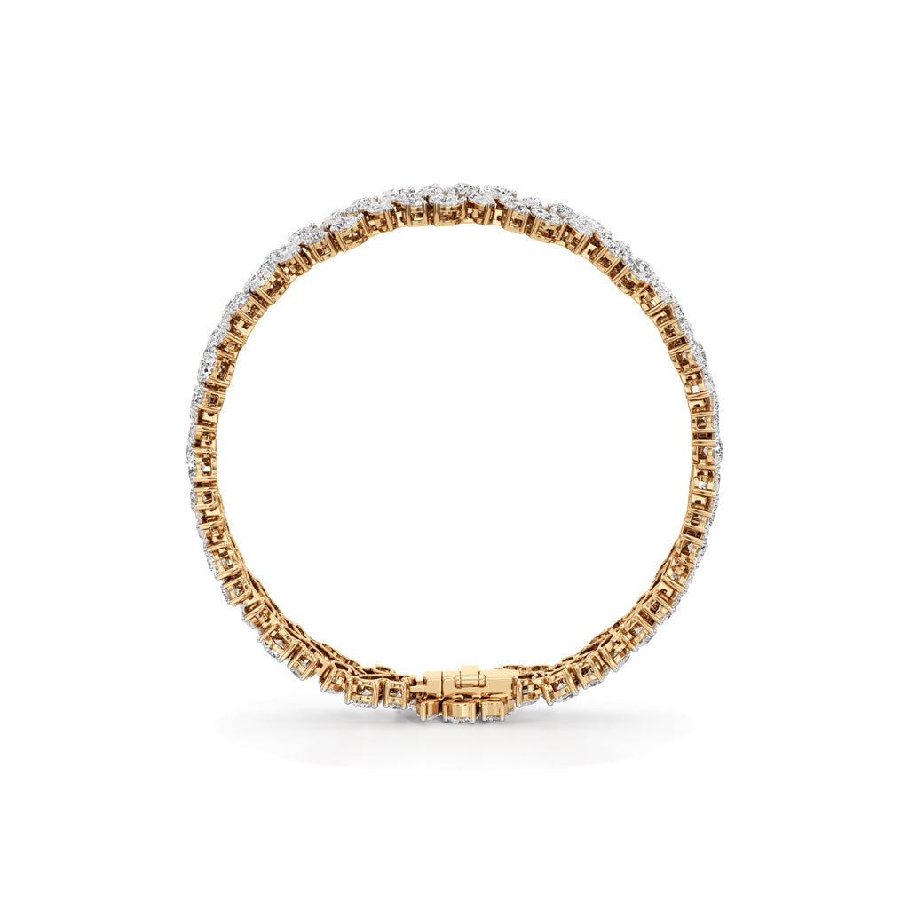 Odelia 2125Ct Alternative Setting Fancy Bracelet
