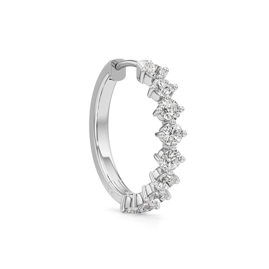 250Ct Round Shape Hoops