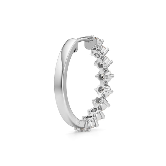 250Ct Round Shape Hoops