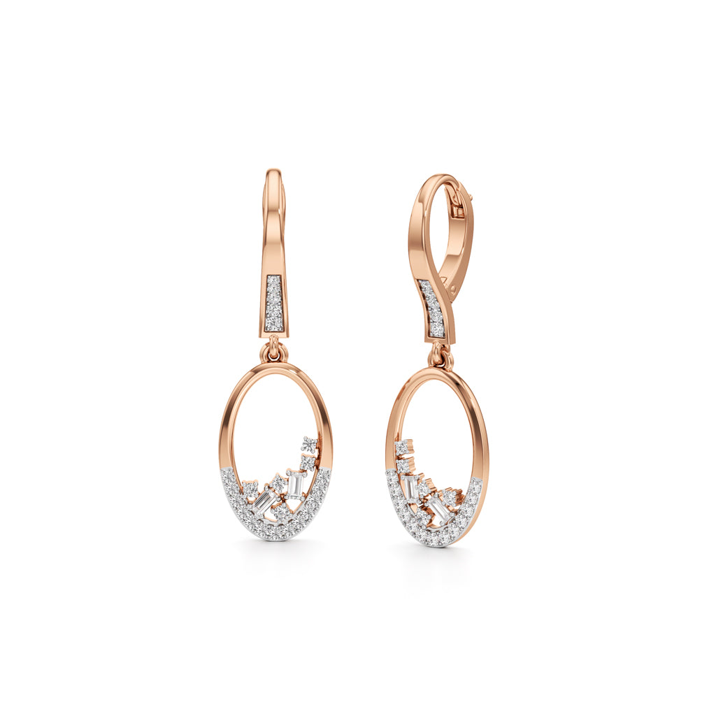 Celestia Spark Oval Dangles