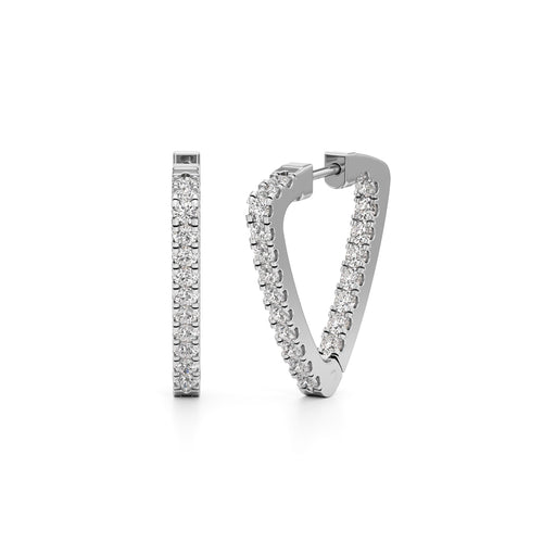 15Ct Round Shape Solitaire Studs Earrings
