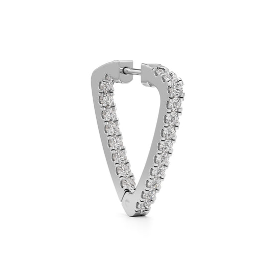 15Ct Round Shape Solitaire Studs Earrings